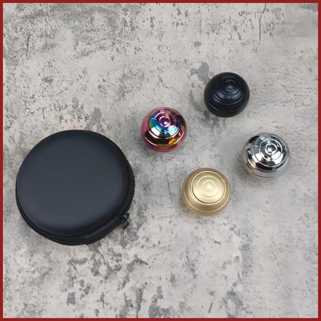 Mesa Rotação Bola Fidget Portátil Ilusão Óptica Brinquedo Legal Fidgets Desktop Spinner Esfera Para Profissionais Ocupad