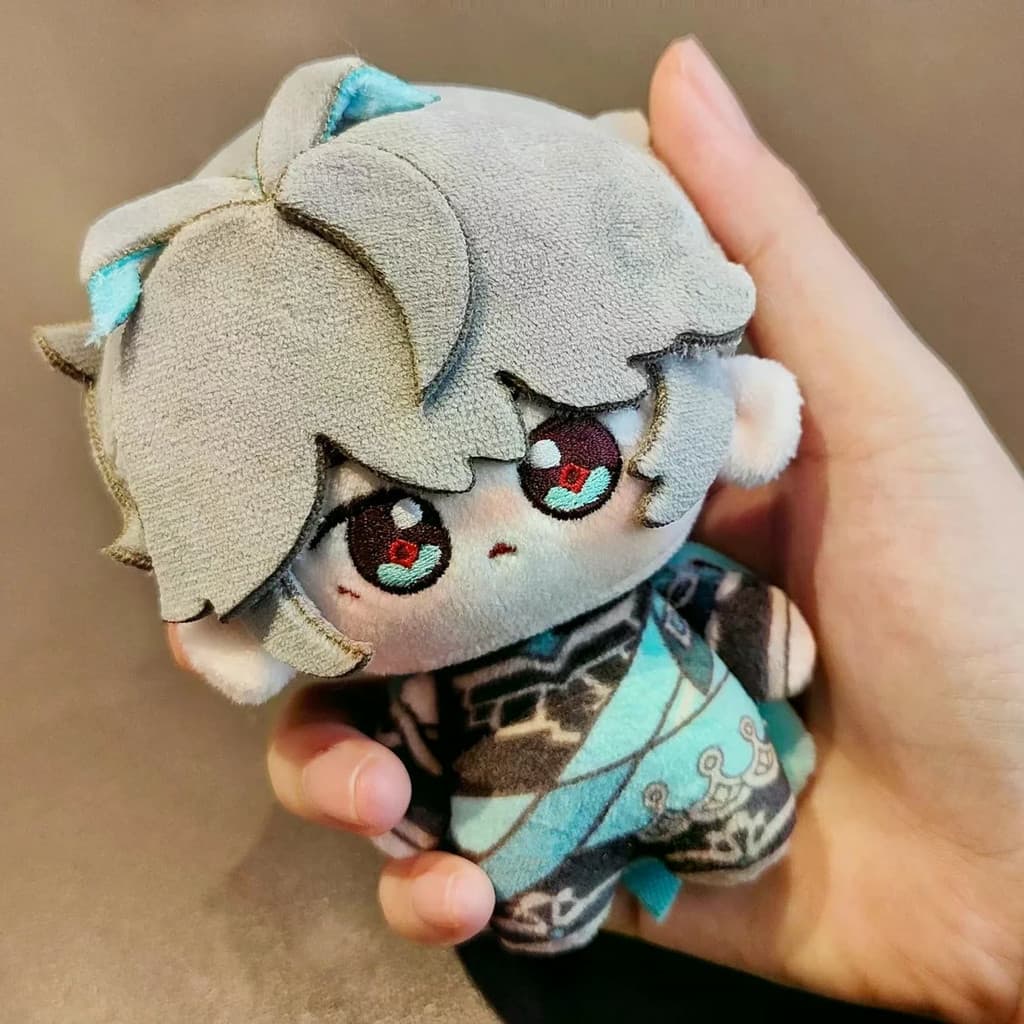 Bidimensional Anime Nunu El Heisen Starfish Pingente Chaveiro Presente para Meninas Boneca Boneca