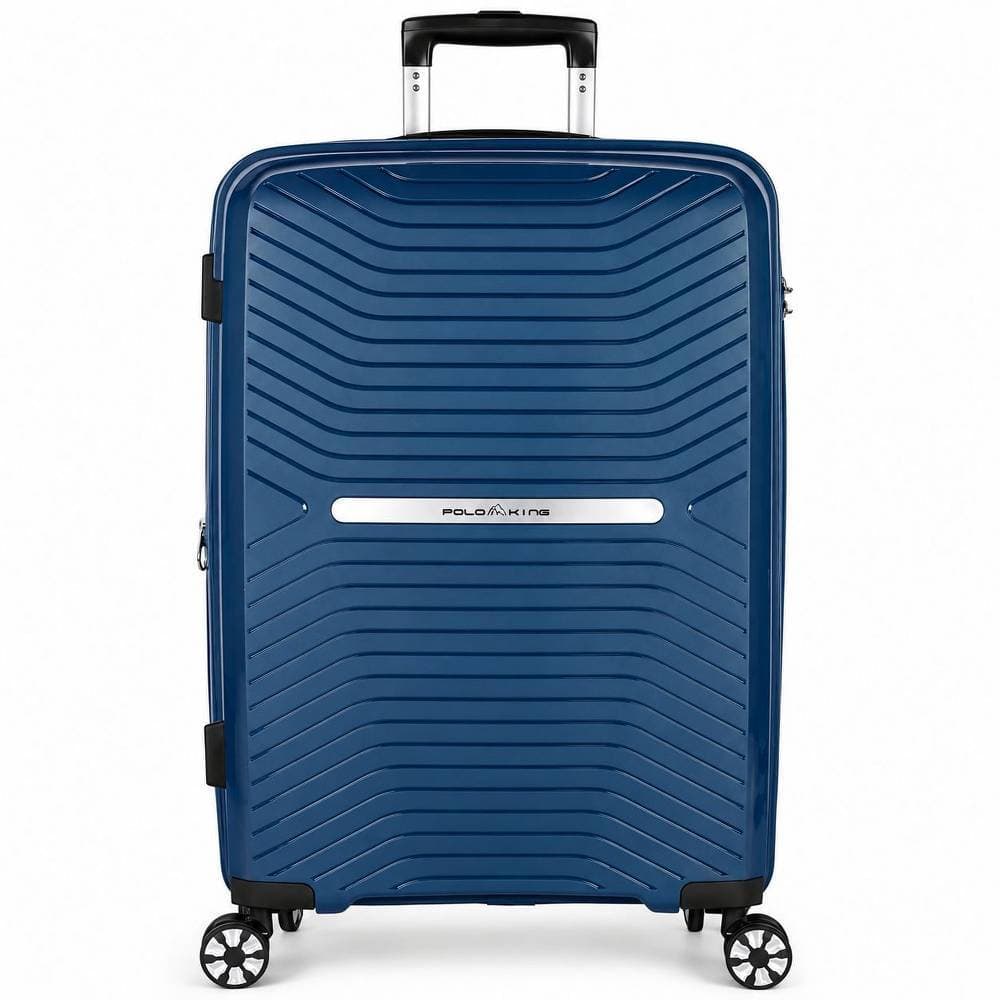 Mala de Viagem 23Kg Media Tulum Azul Rodas 360 Polo King