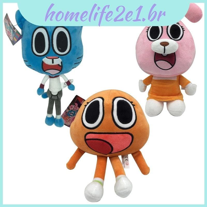 E Pelúcia Adorável 9.84 " Boneca De Darwin Ideal Como Presente Infantil Gumball De