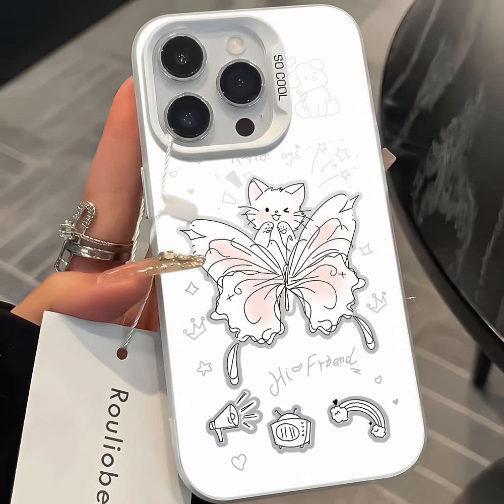 Capinha De Luxo Para IPhone 17 13 12 11 Normal X XR XS 8 7 15 14 16 PRO MAX PLUS Ar Silicone Capa À Prova De Choque Caso