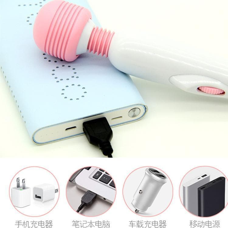 Feminino recarregável massagem dispositivo de autodisciplina USB forte choque ombro pescoço massageador relaxar auto