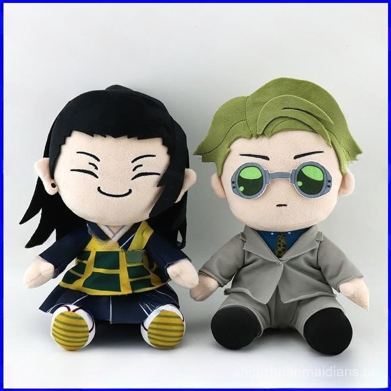 Boneca de Pelúcia Jujutsu Kaisen Geto Suguru Goto Nanami Kento Brinquedo Calmante Almofada de Lançamento
