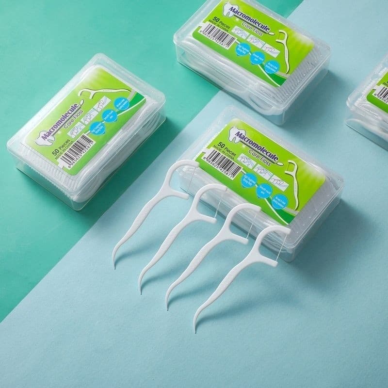Kit 50/100/150/200 pcs Fio Dental em Formato de Arco Ultra Fino para uma Limpeza Eficaz Premium