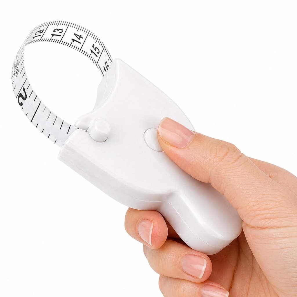 Trena Fita Métrica Corporal Automática Retrátil Com Trava