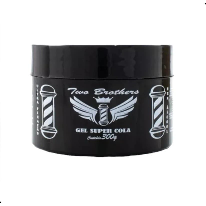 Kit 6 Geis Super Cola Two Brothers 300g Ultra Fixação Sem Álcool Profissional
