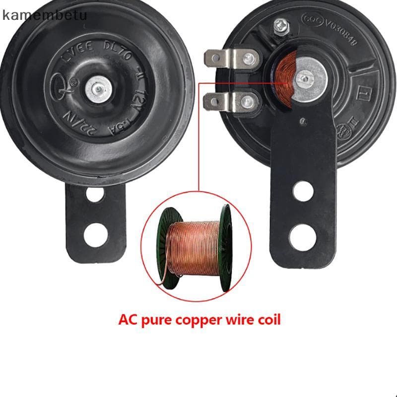 kam 12 48 60 72V Motocicleta Buzina Elétrica Carro Alto Apito-Falante Motor Bicicleta Sujeira Pit Bike Scooter Chifre El