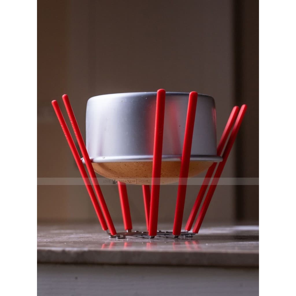 Polvo de aço inoxidável Chiffon bolo de cabeça para baixo rack de resfriamento bolo embrião rack cozimento adequado para