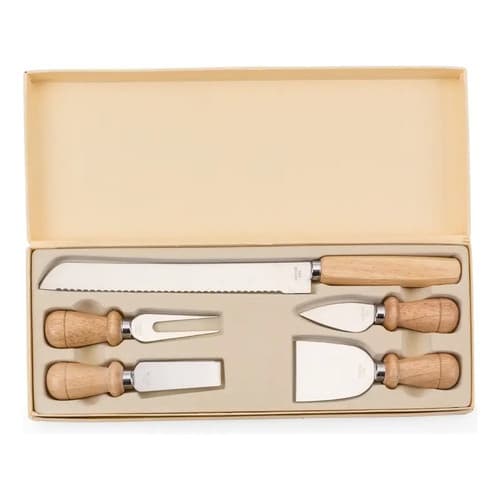 Kit Talheres P/ Queijo C/ 5 Peças