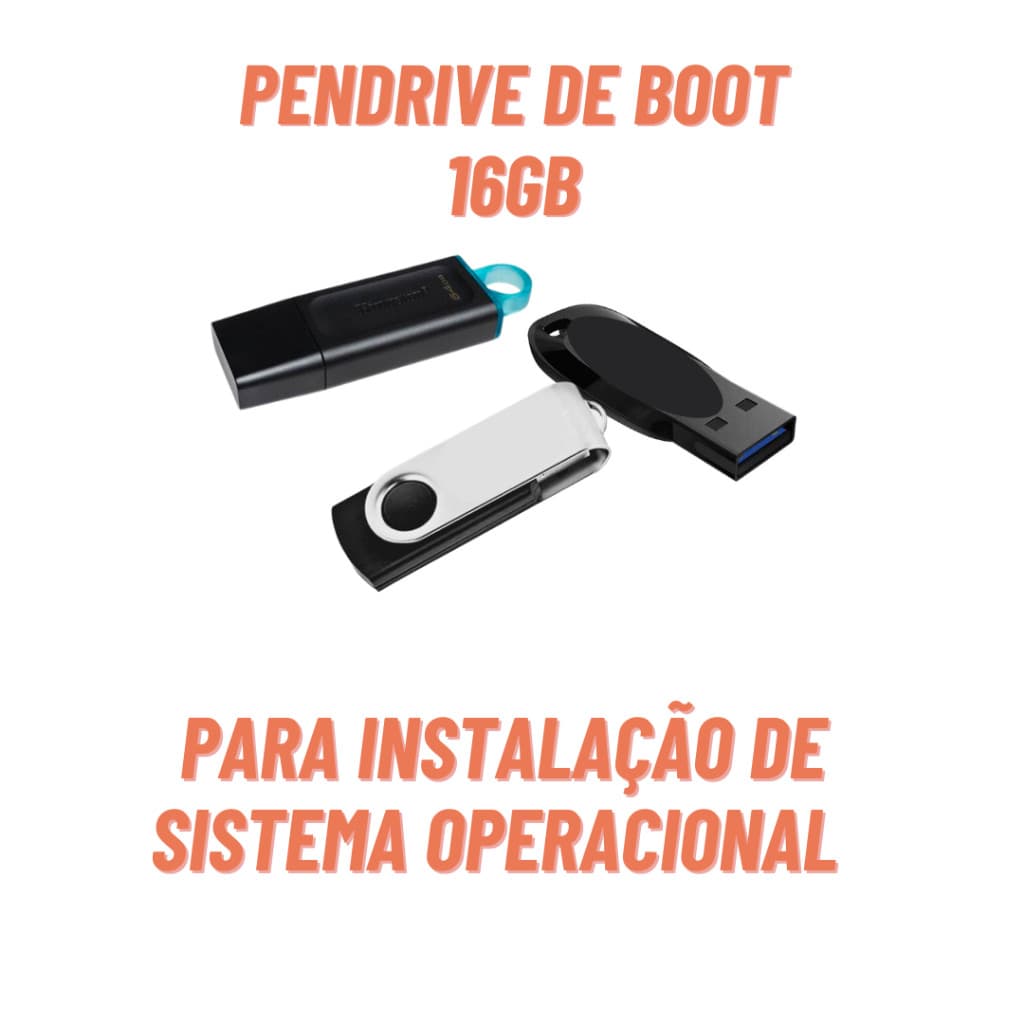 Pendrive Bootável 16GB