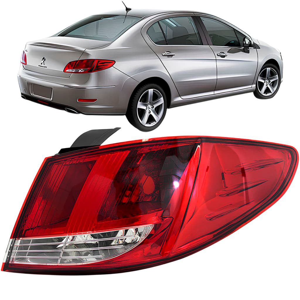 Lanterna Traseira Canto Direito Peugeot 408 2011 2012 2013 2014 2015