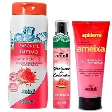KIT Sabonete Intimo + Fragrâncias Perfume Feminino + Hidratante Corporal - Produtos SEX SHOP