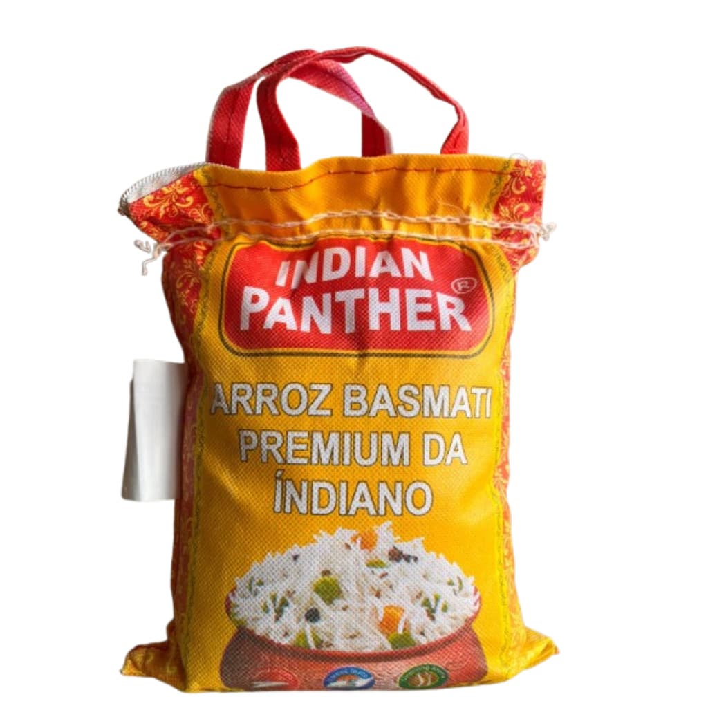 Arroz Basmati Indiano Premium  1kg  -  Indian Panther