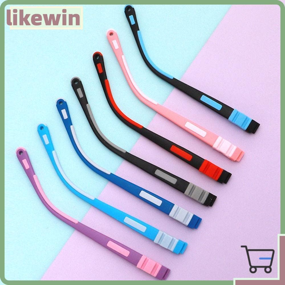 KIND Braço De Óculos Acessórios De Silicone Snap-on Antiderrapante Para