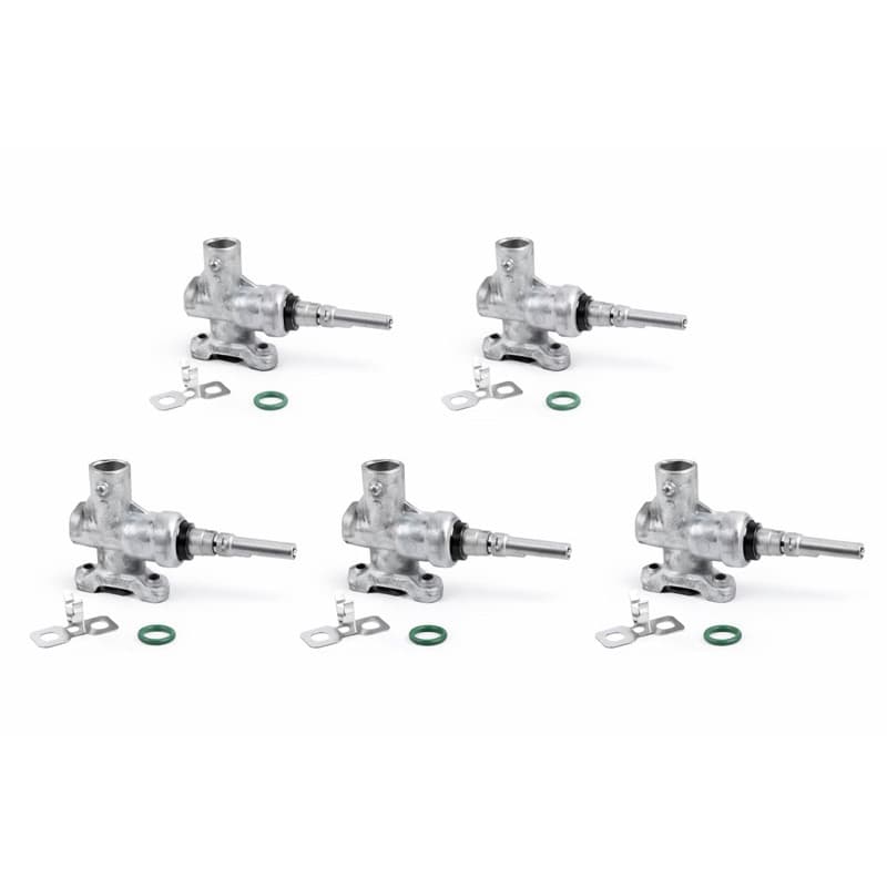 Kit 5 Registro Ramal Cooktop Atlas Dako Agile Utop Supreme/ Mondial / Suggar  4 e 5 Bocas
