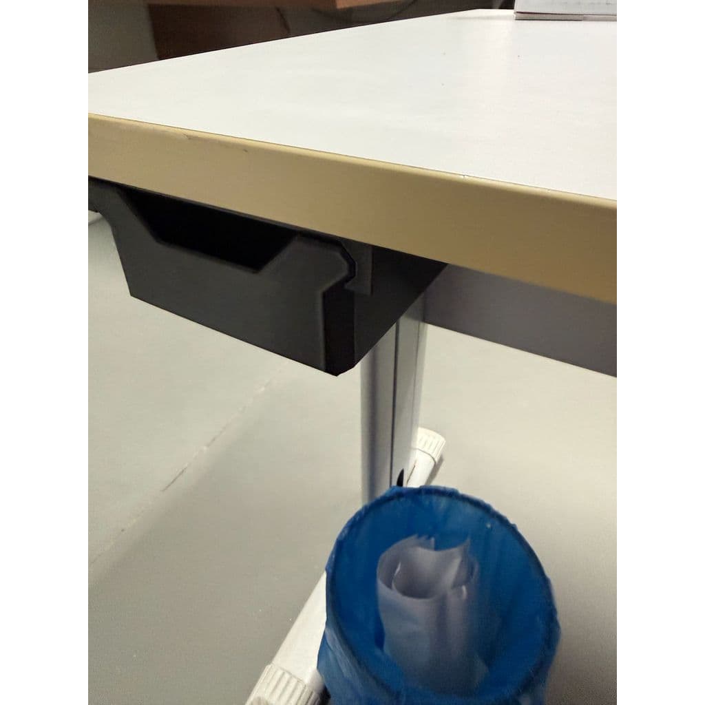 Gaveta Organizadora de Mesa Suspensa Porta Objetos Escrivaninha
