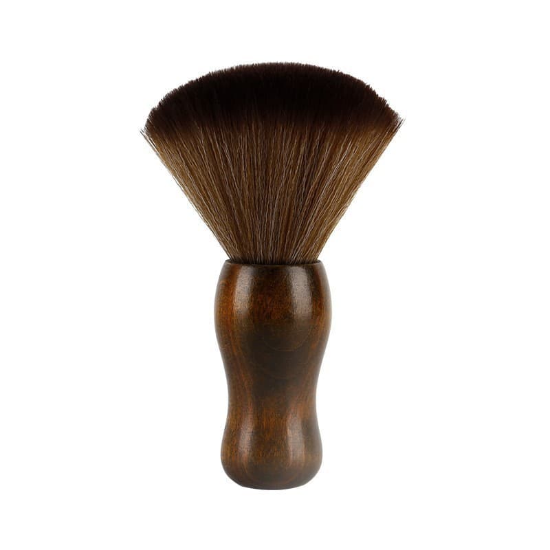 Escova de varredura de cabelo para salão de cabeleireiro, escova de carga, cabelo macio, madeira sólida, retrô, cabelo ú