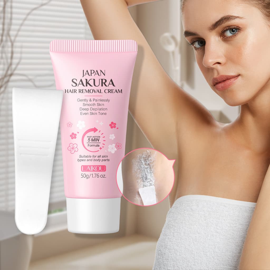 Creme De Remoção De Cabelo Japão SAKURA
