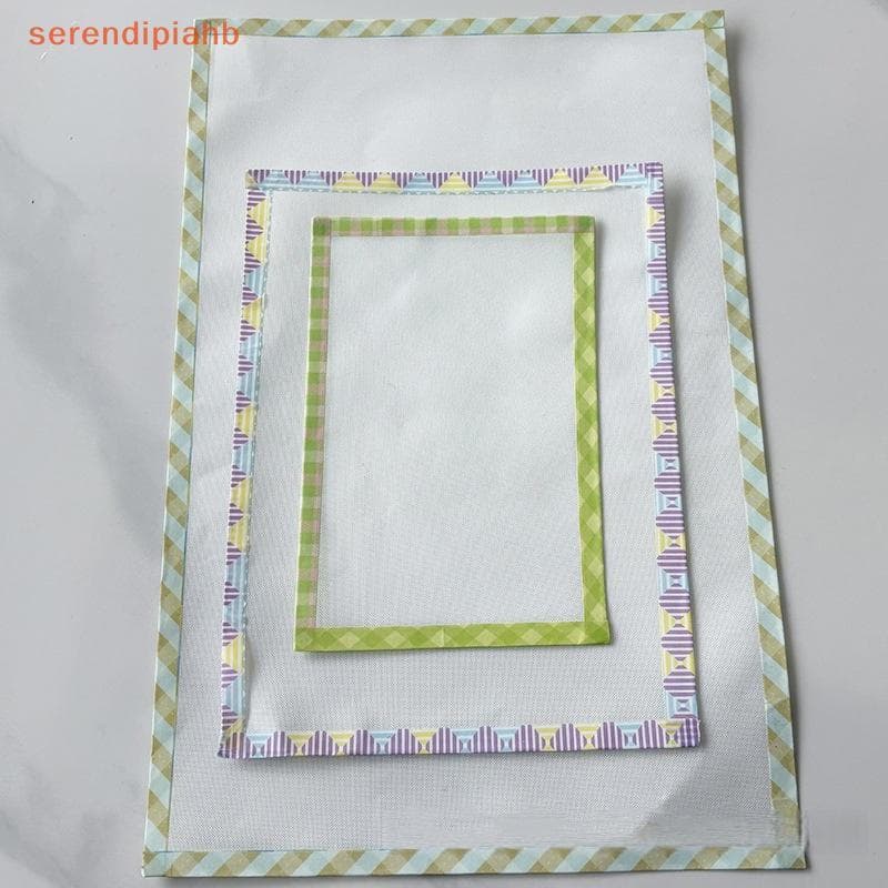 [serendipiahb] 1 Unidade De Contas Perler Feitas À Mão Pano De Cozimento Tapete De Ferro Transparente Costurado Com Bord