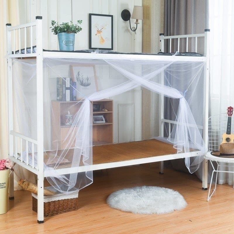Redes mosquiteiras dormitório estudantil criptografado Anti-mosquito dormitório 0.9m beliche superior inferior cama de s