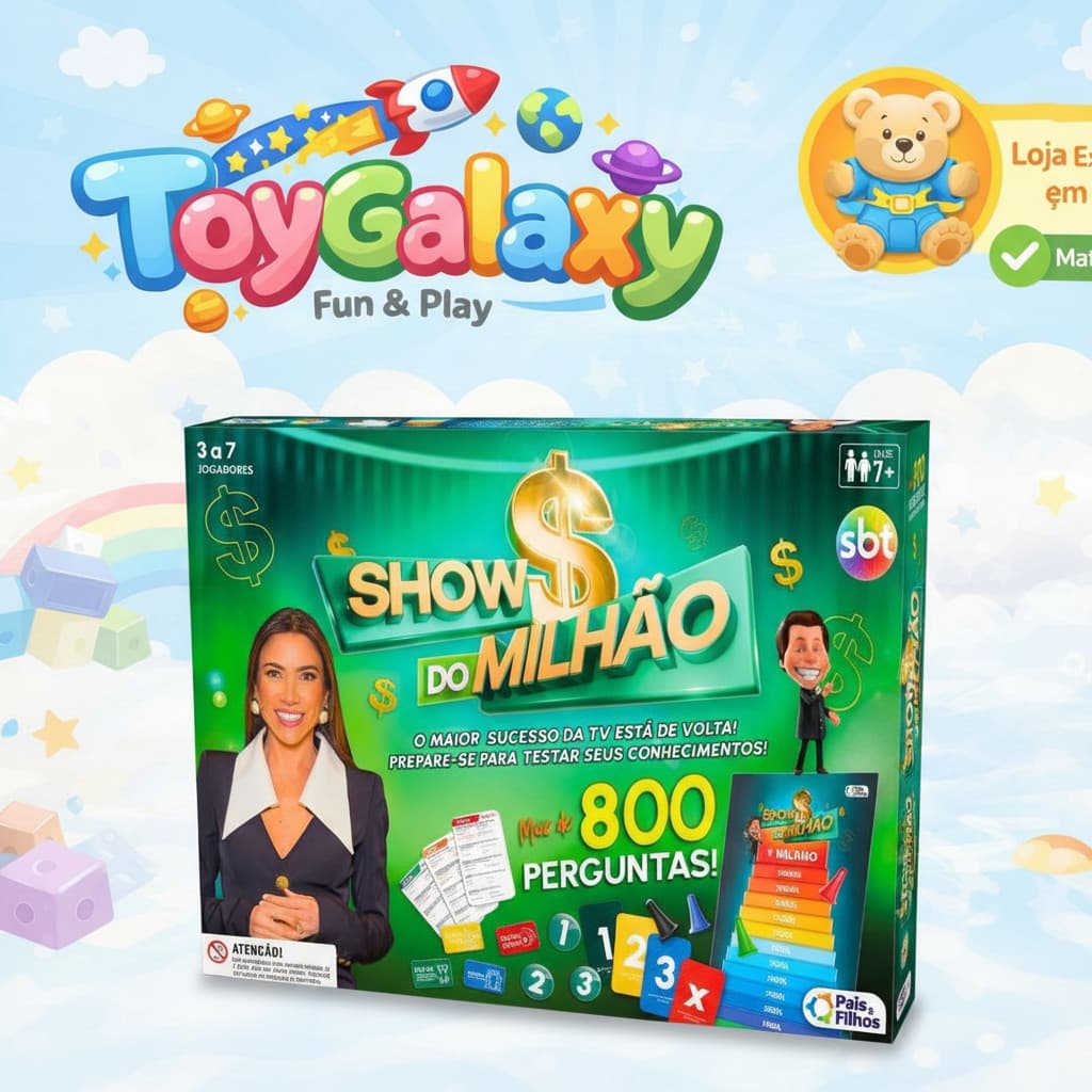 Jogo de Perguntas E Respostas Jogo Show Do Milhão 800 Perguntas
