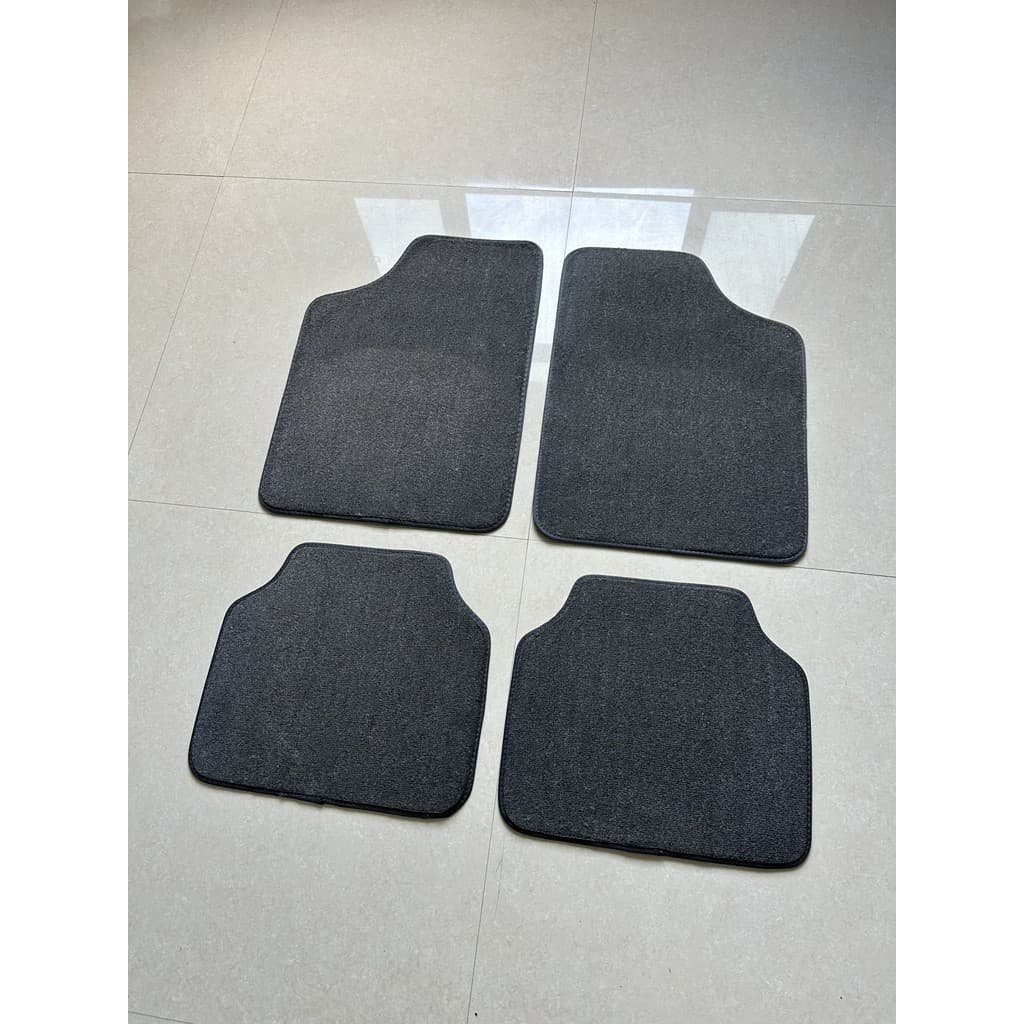 Tapete de camurça retardador de chamas para carro, tapete Universal para pés, antiderrapante, sem instalação, à prova d'