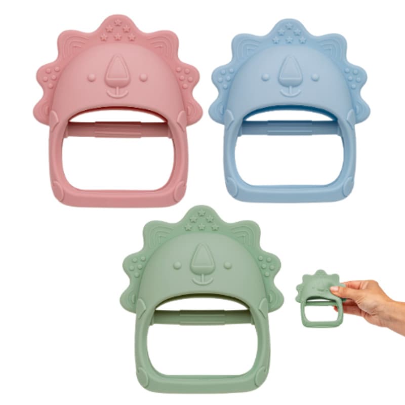 Mordedor Mãozinha Em Silicone Buba Bebê Flexivel Macio Infantil Massageador De Gengiva Dentição Bebe