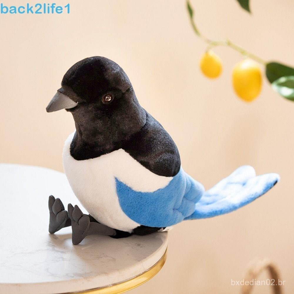 BACK2LIFE1 Brinquedo De Pelúcia De Pombo Simulado , Boneca De Pássaro De Pomba Material Macio De Alta Qualidade , Cor Br