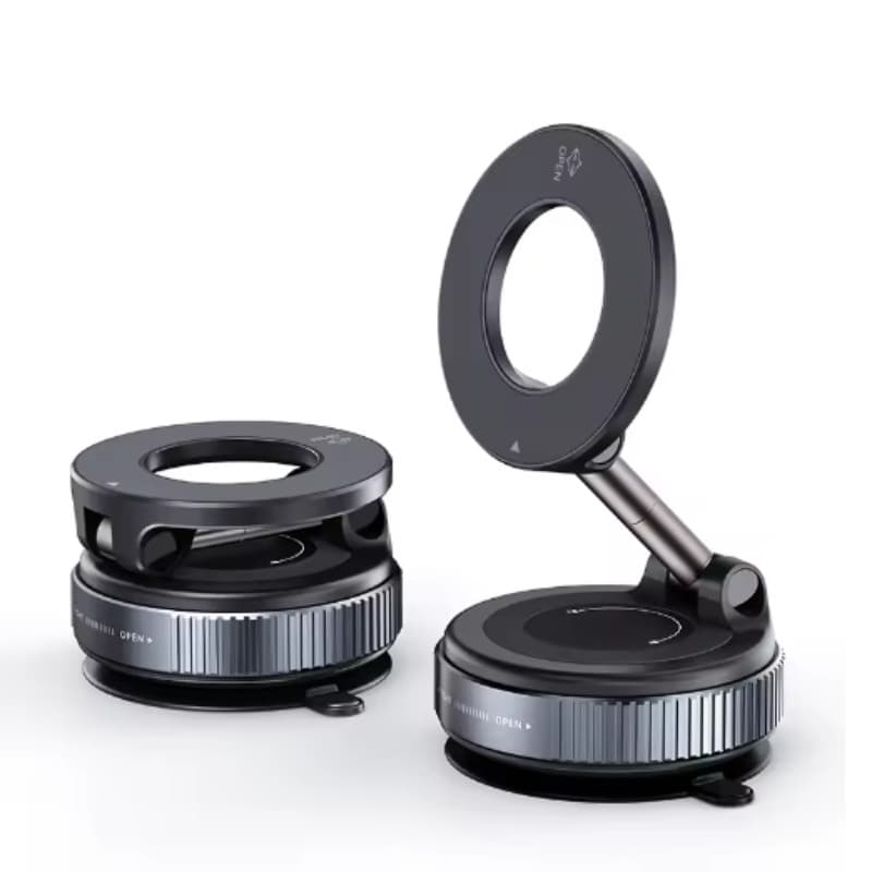 Suporte Magnético Veicular 360° Para Celular Fixação Forte Painel Carro Universal