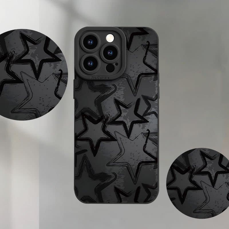 Design exclusivo do pentagrama, projetado para capa de celular da série 16, 15, 14, 13, 12, 11