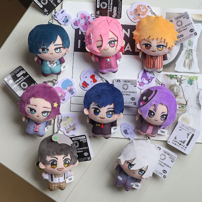 Chaveiro de Pelúcia Fofo Sanrio Blue Lock, Boneco de Anime, Presente de Aniversário para Crianças