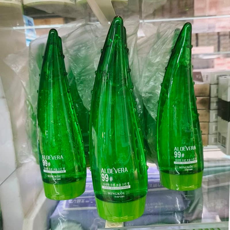 Gel genuíno de Aloe Vera, gel para cuidados com a pele, gel calmante, hidratante, creme para cuidados com a pele, repara