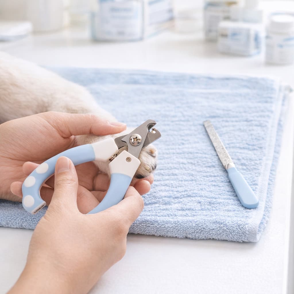 Kit Cortador Unha Pet Com Lixa Profissional Cães E Gatos