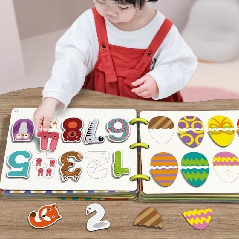 Primeira Iluminação do Baby Busy Board: Quebra-Cabeça de Adesivos DIY para Aprendizagem Precoce, Brinquedos Educativos M
