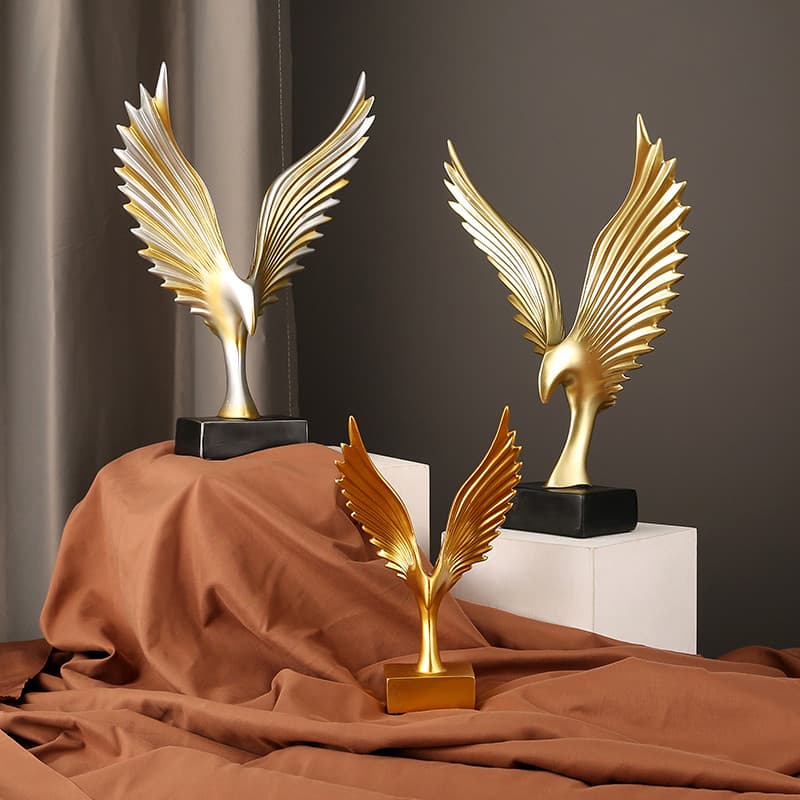 Dapeng Spread Wings Estudo Sala de estar Decorações de armário de vinho