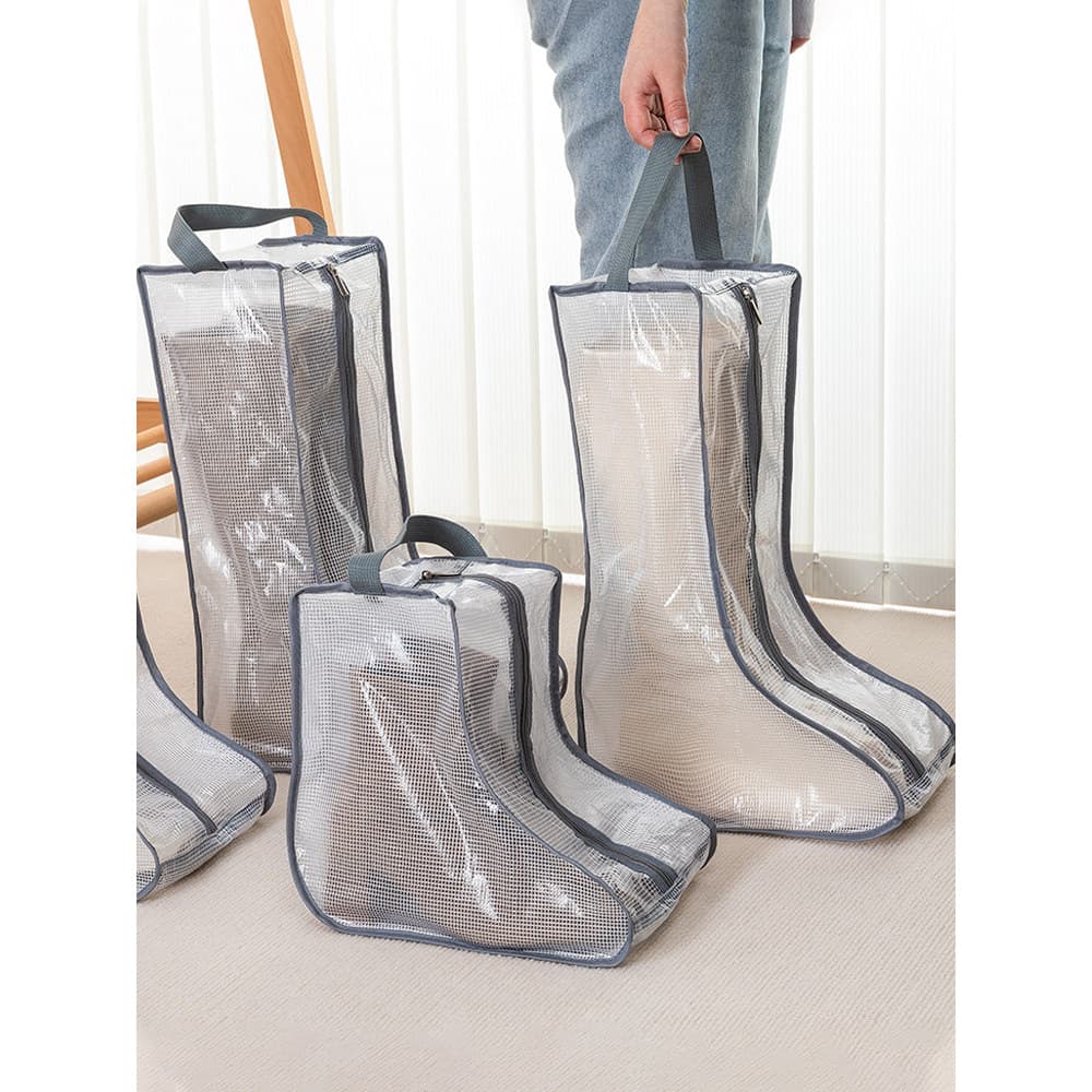 Saco de sapato de viagem saco de sapato botas domésticas botas curtas saco de armazenamento Anti-poeira à prova de umida