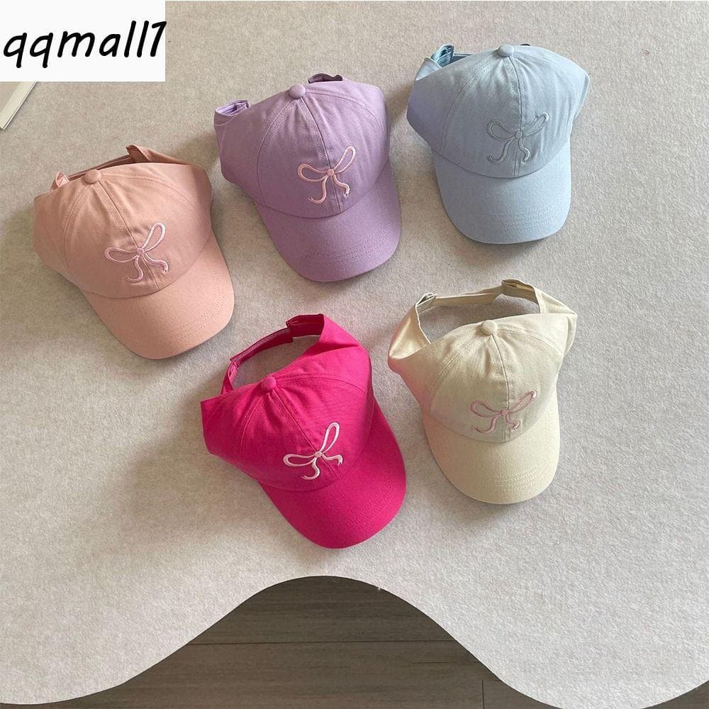 QQMALL1 Chapéu De Sol Infantil De Verão , Sombreamento Anti-UV Meio Vazio Viseira Estilo Coreano