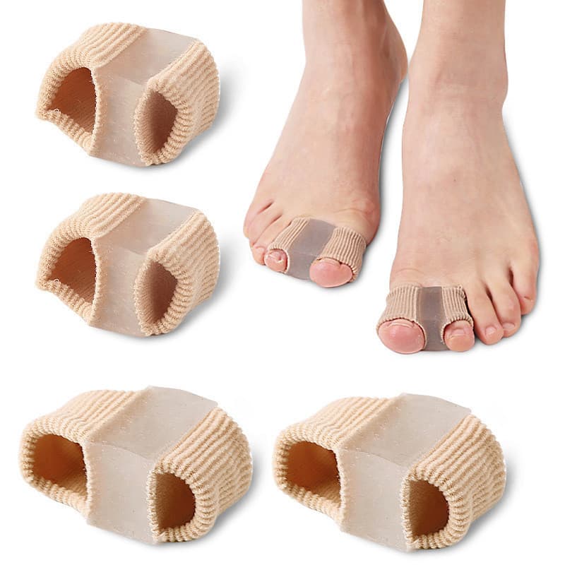 Protetor De Dedos Do Pé Separador Gel Para Joanete Hallux Valgus Uso Dentro Do Sapato