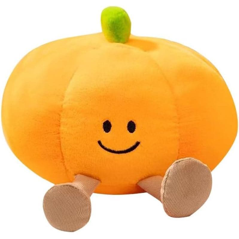 Travesseiro De Abóbora Kawaii , Pelúcia De Halloween , Brinquedo Com Sorriso Macio De 9.45 " , Decoração Fofa E Presente