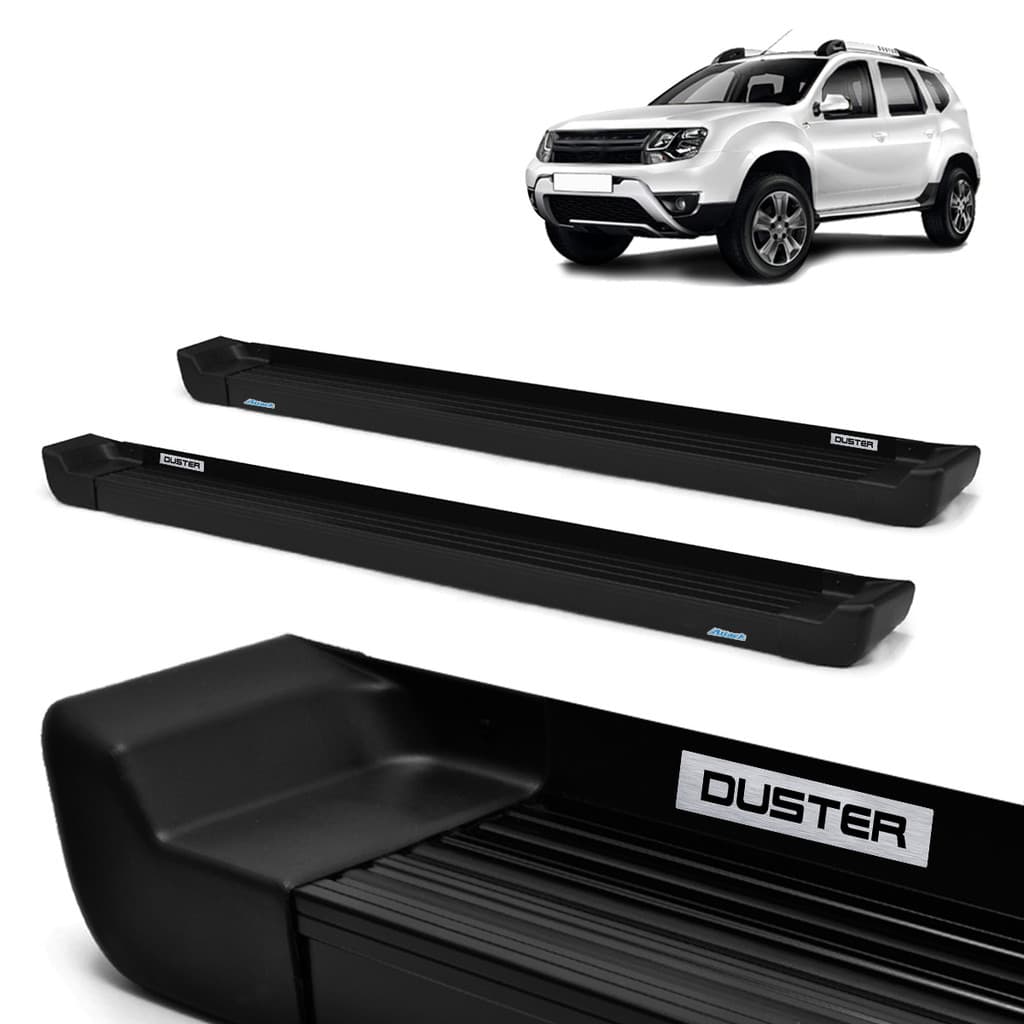 Estribo Prime Duster 2012/2020 Preto