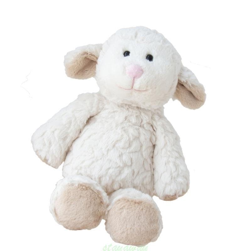 SRA Calmante Brinquedo De Ovelha De Pelúcia Dos Desenhos Animados Figura De Cordeiro Macio Sala Emoção Apaziguar Para Cr