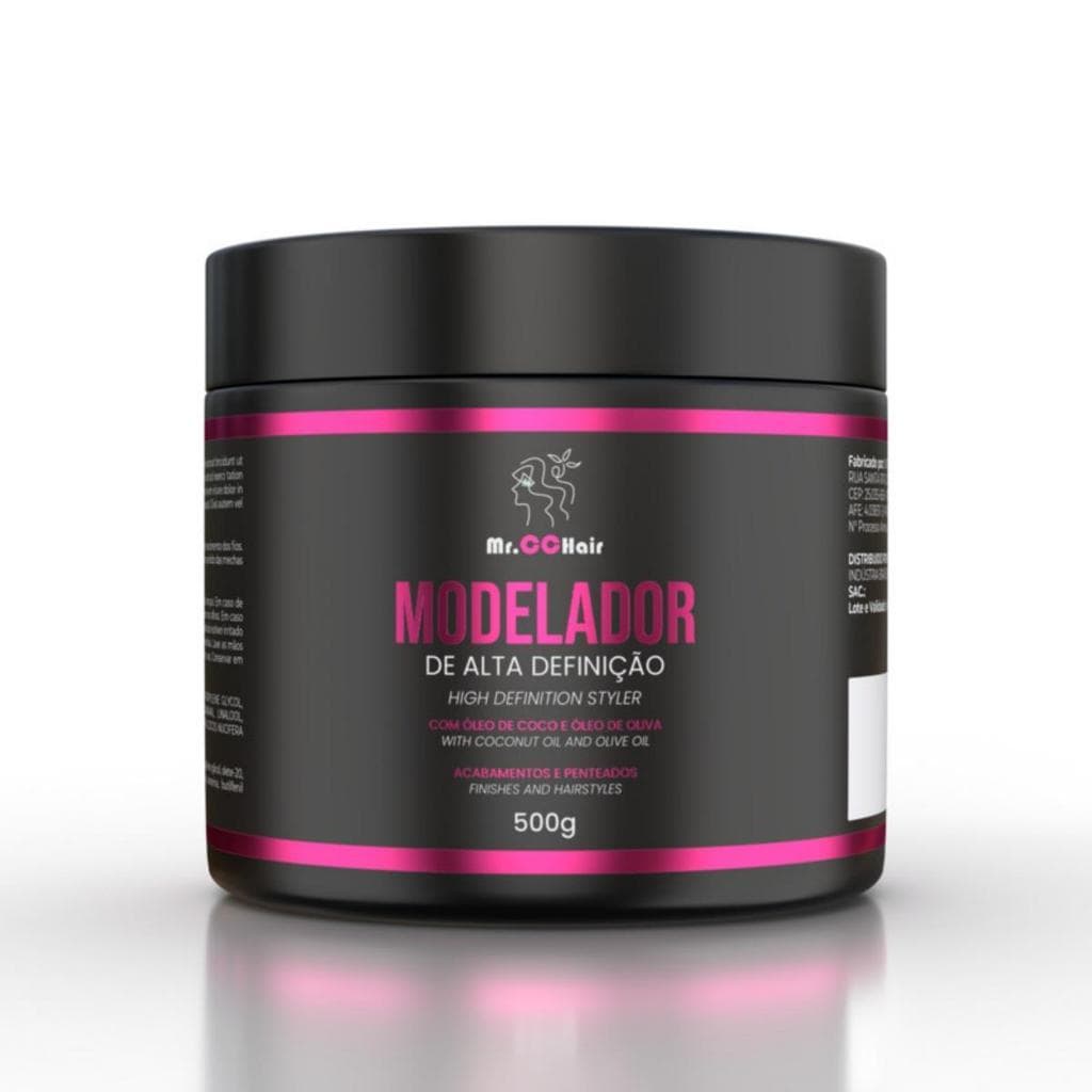 Creme Modelador De Alta Definição Mr. CC 500g Trancista