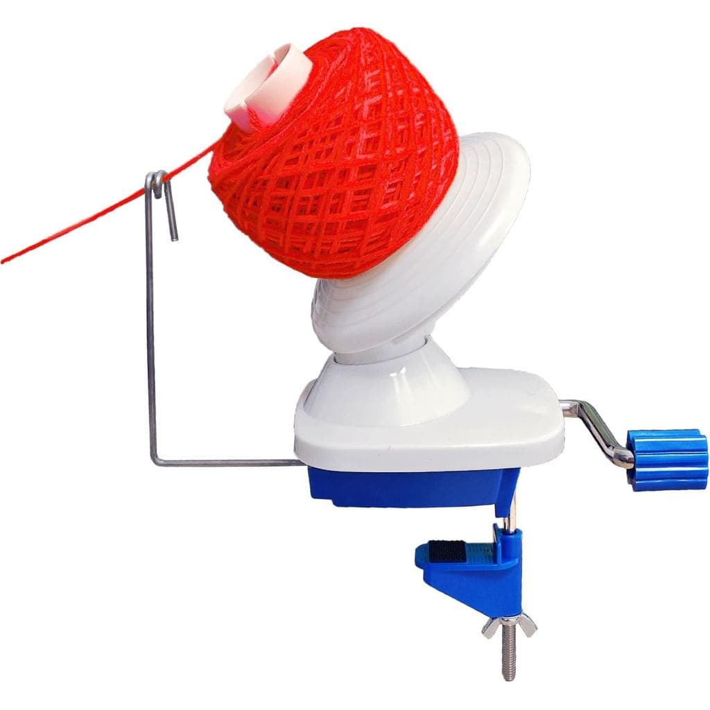 Enrolador de Fio Manual, Máquina de Enrolar Lã, Enrolador de Fio em Bola, Enrolador de Fio Prático para Mesa com Suporte
