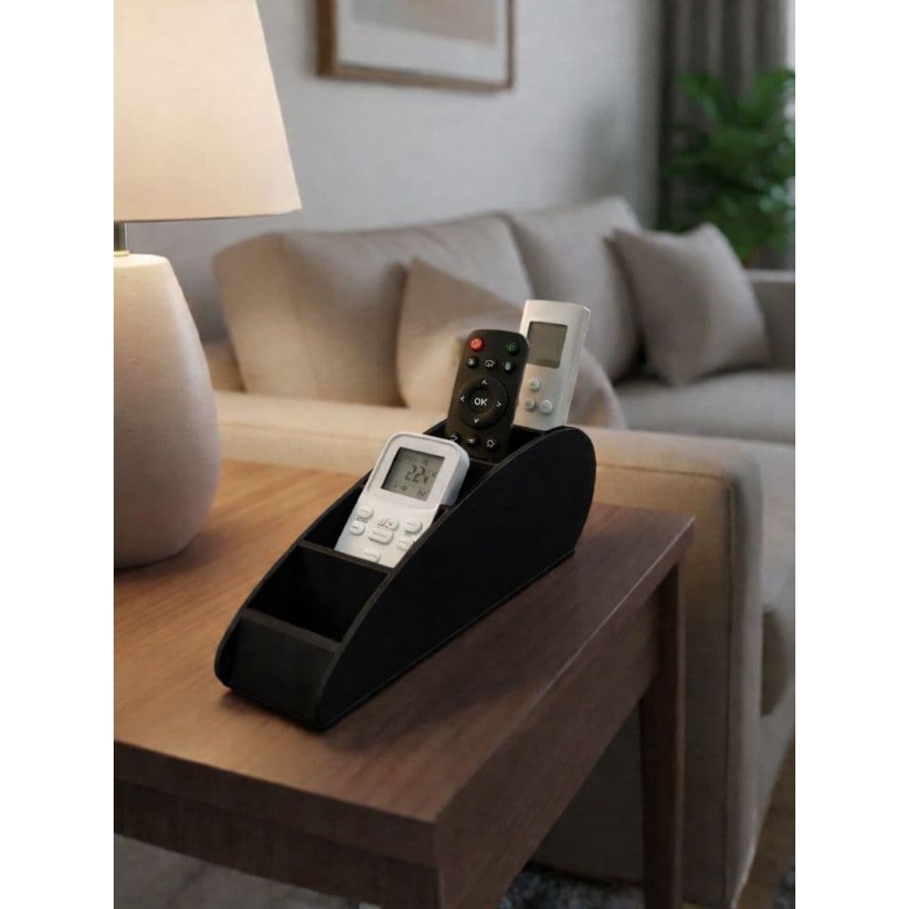 Porta Controle Remoto Porta Jóias e Trecos 5 compartimentos Elegante Home Casa Decore Várias Cores