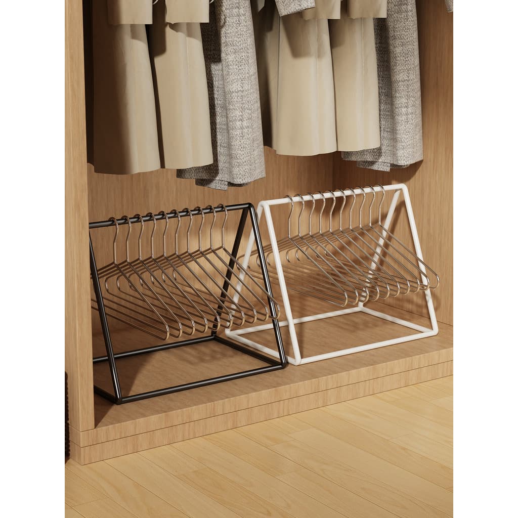 Cabide rack de armazenamento doméstico sem perfuração varanda gancho roupas suporte organizador rack secagem cabide arma