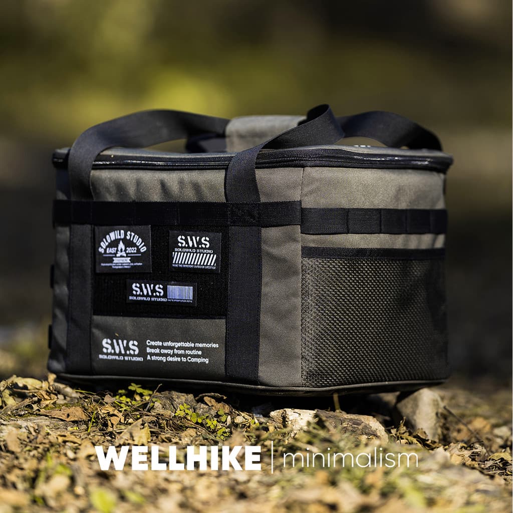 WELLHIKE ao ar livre SWS tático Anti-colisão saco de armazenamento 25L grande capacidade tanque de gás fotografia equipa