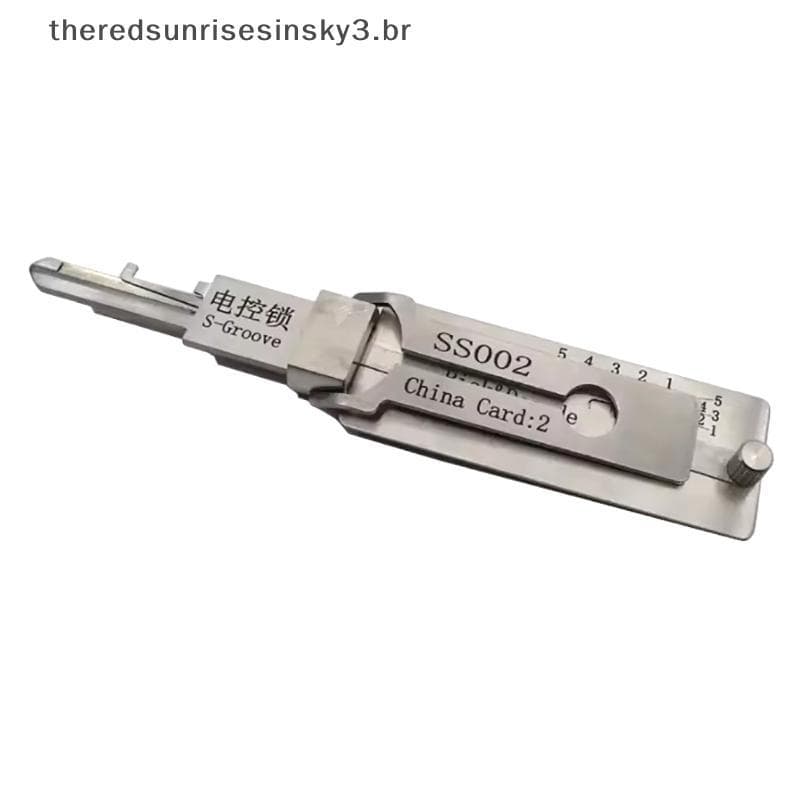 TSBR 2 Em 1 Ferramenta SS002 Losmith Ferramentas Para Perda Civil De Porta Doméstica .