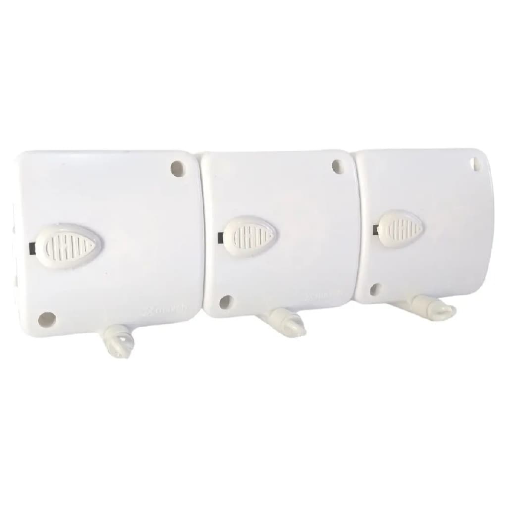 Varal Retrátil Stendmax 3 Módulos de 6m Branco