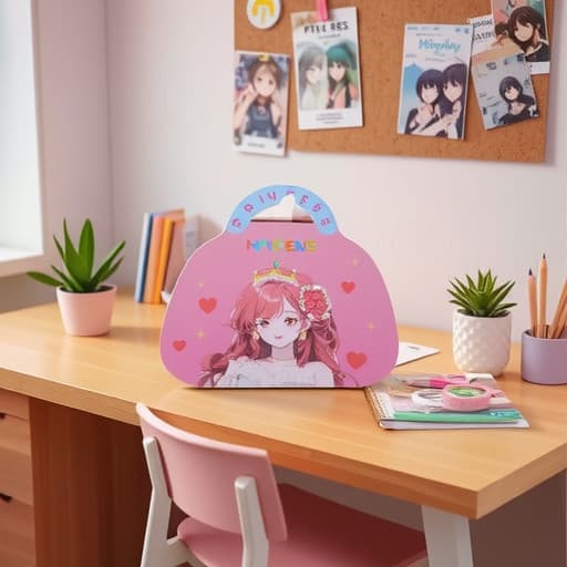 Brinquedo de Maquiagem para Crianças, Presente de Férias, Bolsa de Maquiagem de Princesa para Meninas, Presente de Anive