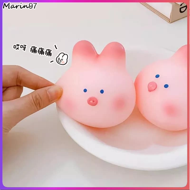 porco Coelho Pop it brinquedo anti stress ball/Fidget Toy/brinquedo de apertar/slime brinquedos anti estresse brinquedos
